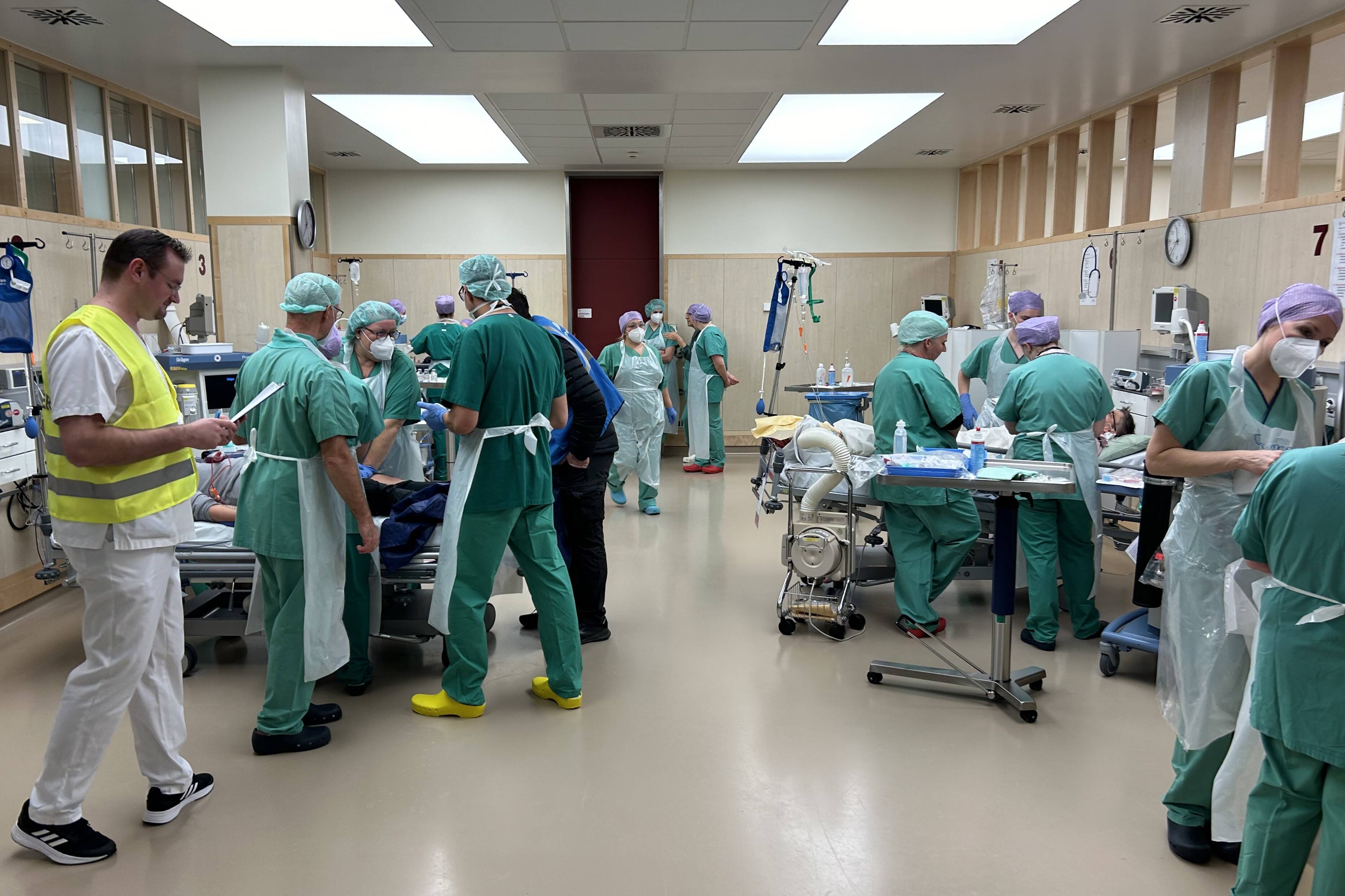 Foto: Aufwachraum Zentral-OP Lahr