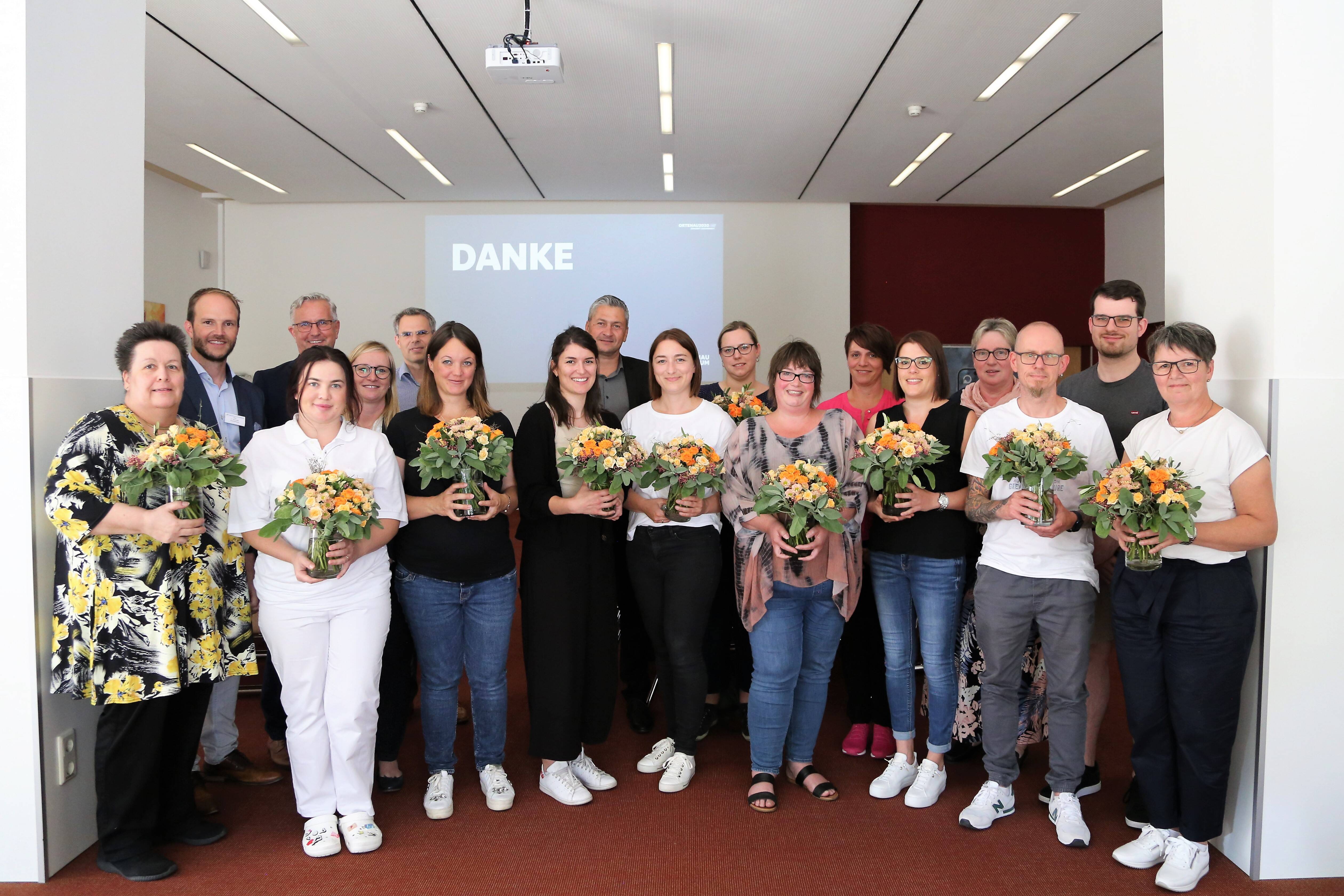 Feierstunde der neuen Praxisanleitenden