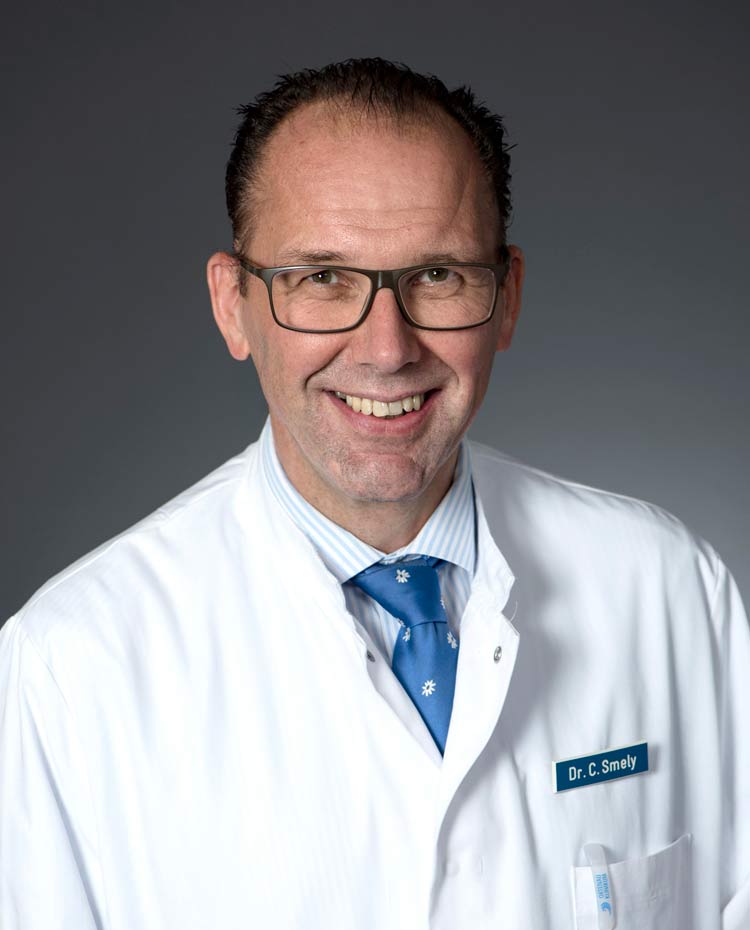 Abbildung: Dr. Christian Smely Sektionsleiter Neurochirurgie Lahr