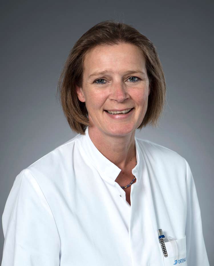 Abbildung: Dr. Eva von Hodenberg Leiterin Sektion Angiologie Fachärztin für Innere Medizin