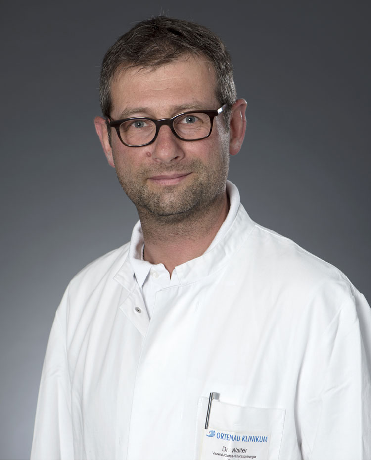 Abbildung: Dr. Klaus Walter Facharzt für Chirurgie, Viszeral- und Gefäßchirurgie Lahr