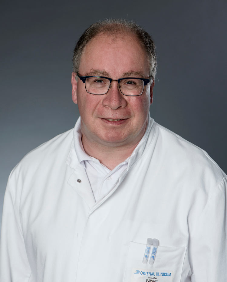 Porträt: Dr. Lothar Wilhelm, Leitender Oberarzt
